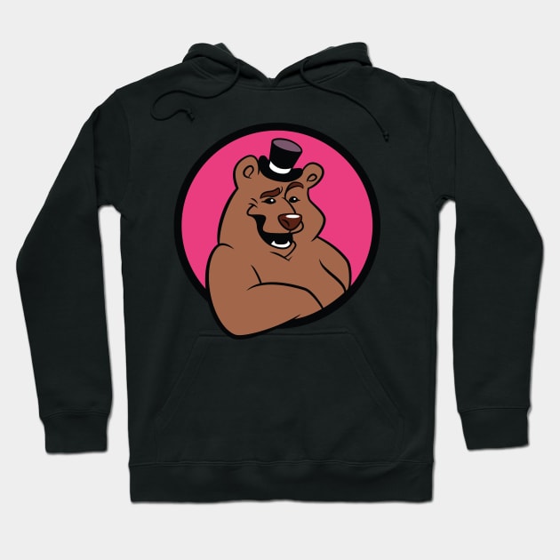 Just The Bear Hoodie by Upford Network